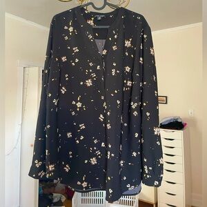 Hilary Radley Floral Blouse
